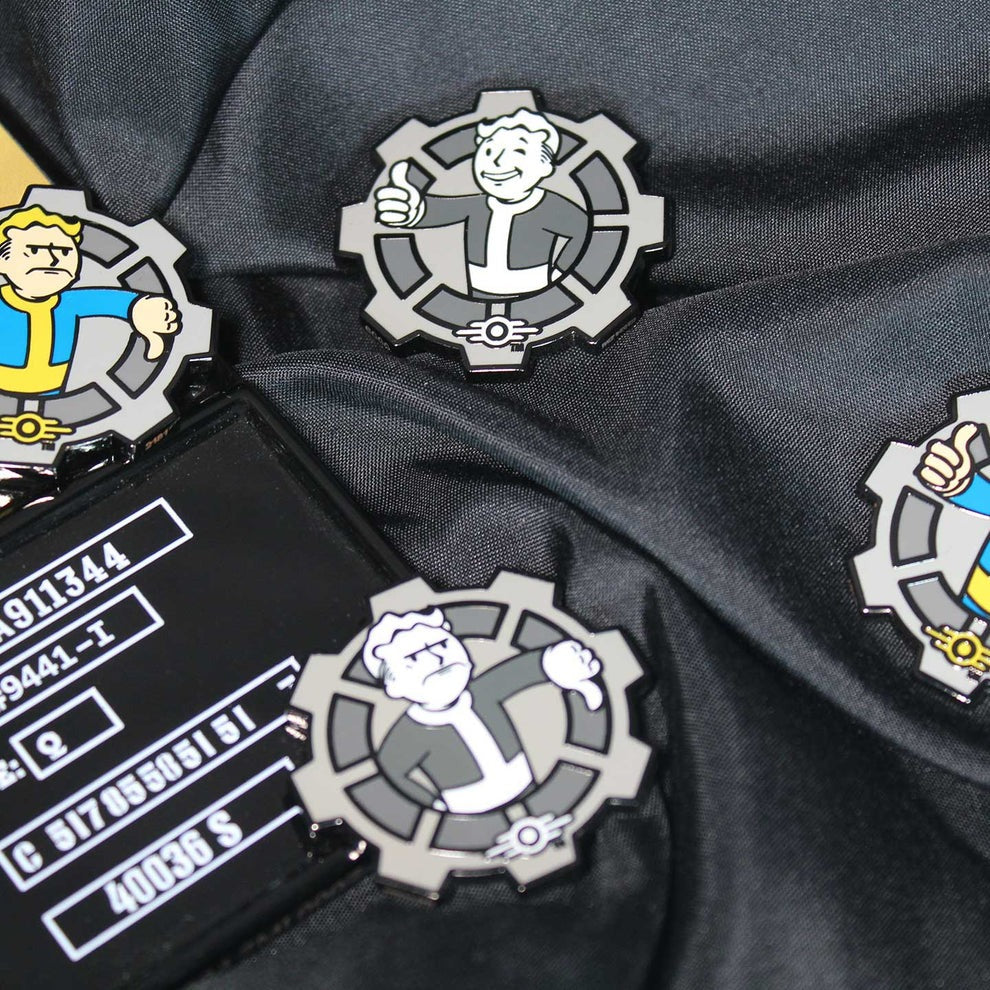 Fallout ボルトボーイ モノクロコイン（シリアルナンバー入り