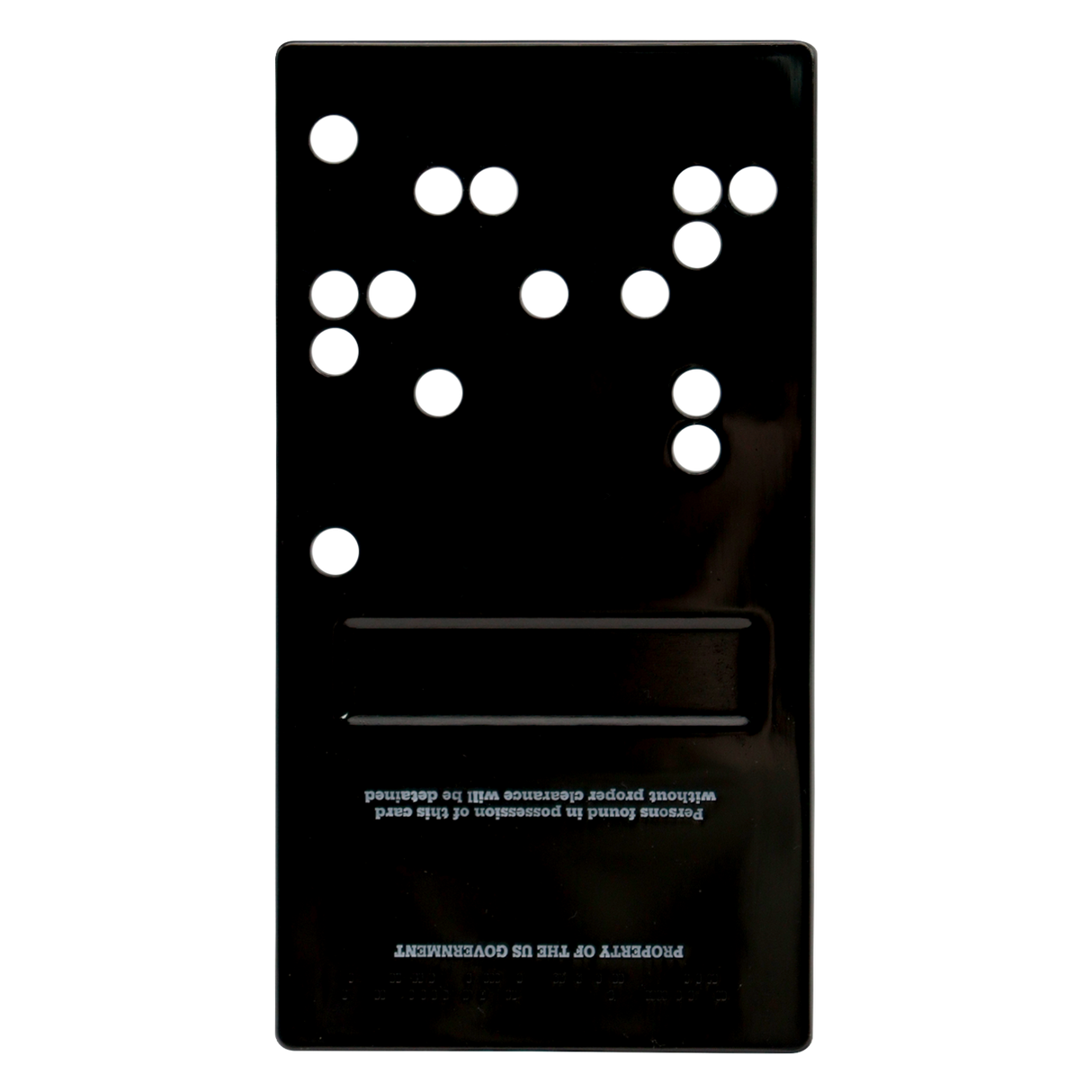 Fallout 76 ニュークリア・キーカード レプリカ（シリアルナンバー入り）