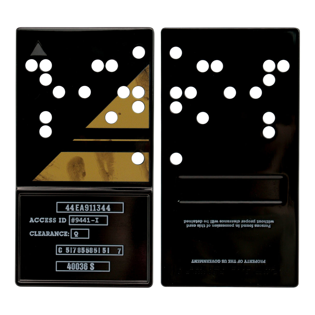 Fallout 76 ニュークリア・キーカード レプリカ（シリアルナンバー入り）