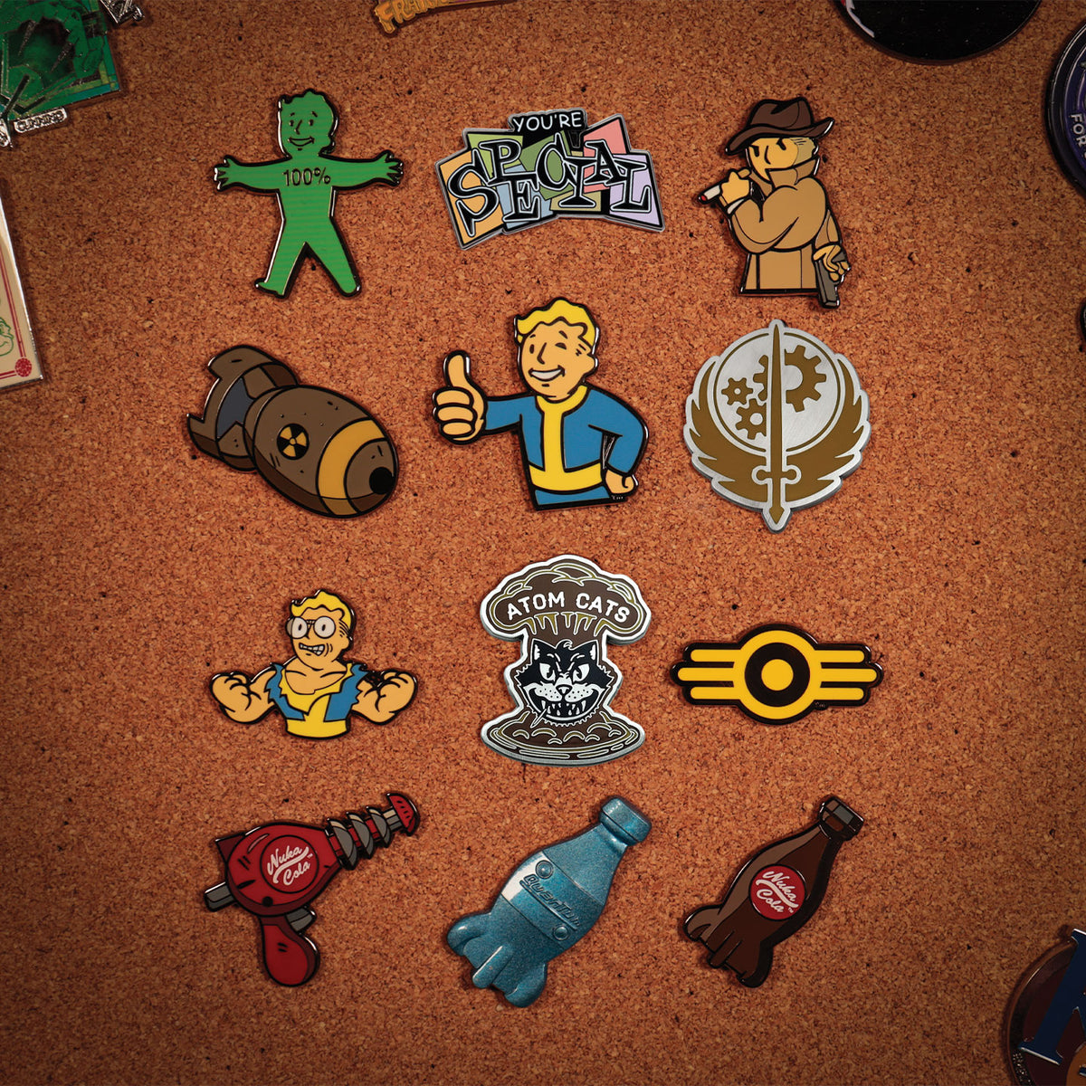 Fallout トレーディングピンバッジ vol.2 – インフォレンズ・ギーク 