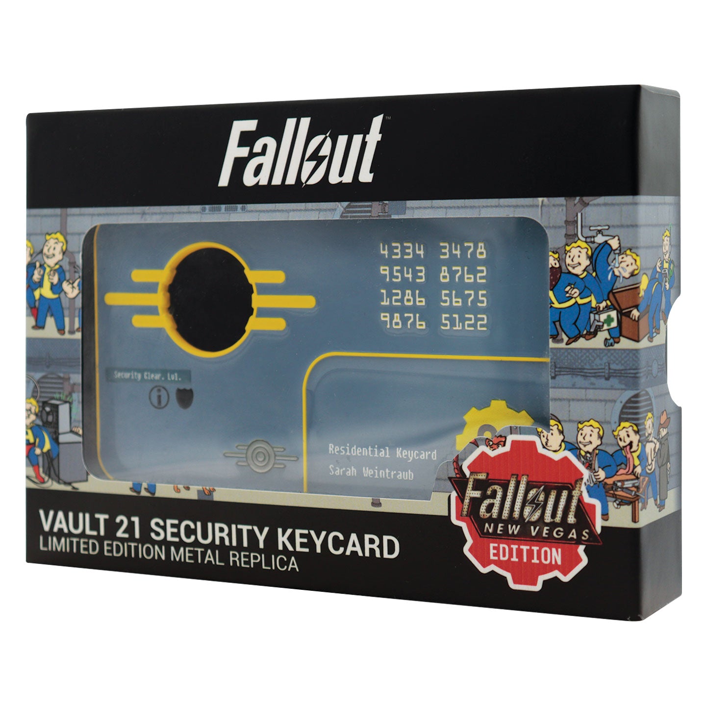 予約商品】Fallout セキュリティキーカード Vault 21 レプリカ 予約商品】Fallout セキュリティキーカード Vault 21 レプリカ