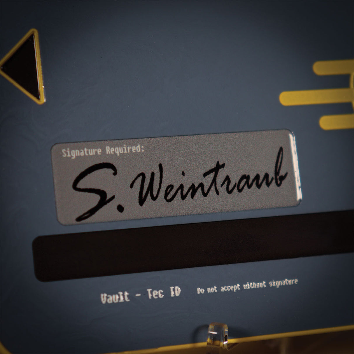 【予約商品】Fallout セキュリティキーカード Vault 21 レプリカ（シリアルナンバー入り）