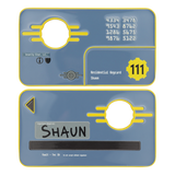 【予約商品】Fallout セキュリティキーカード Vault 111 Limited Edition レプリカ（シリアルナンバー入り）