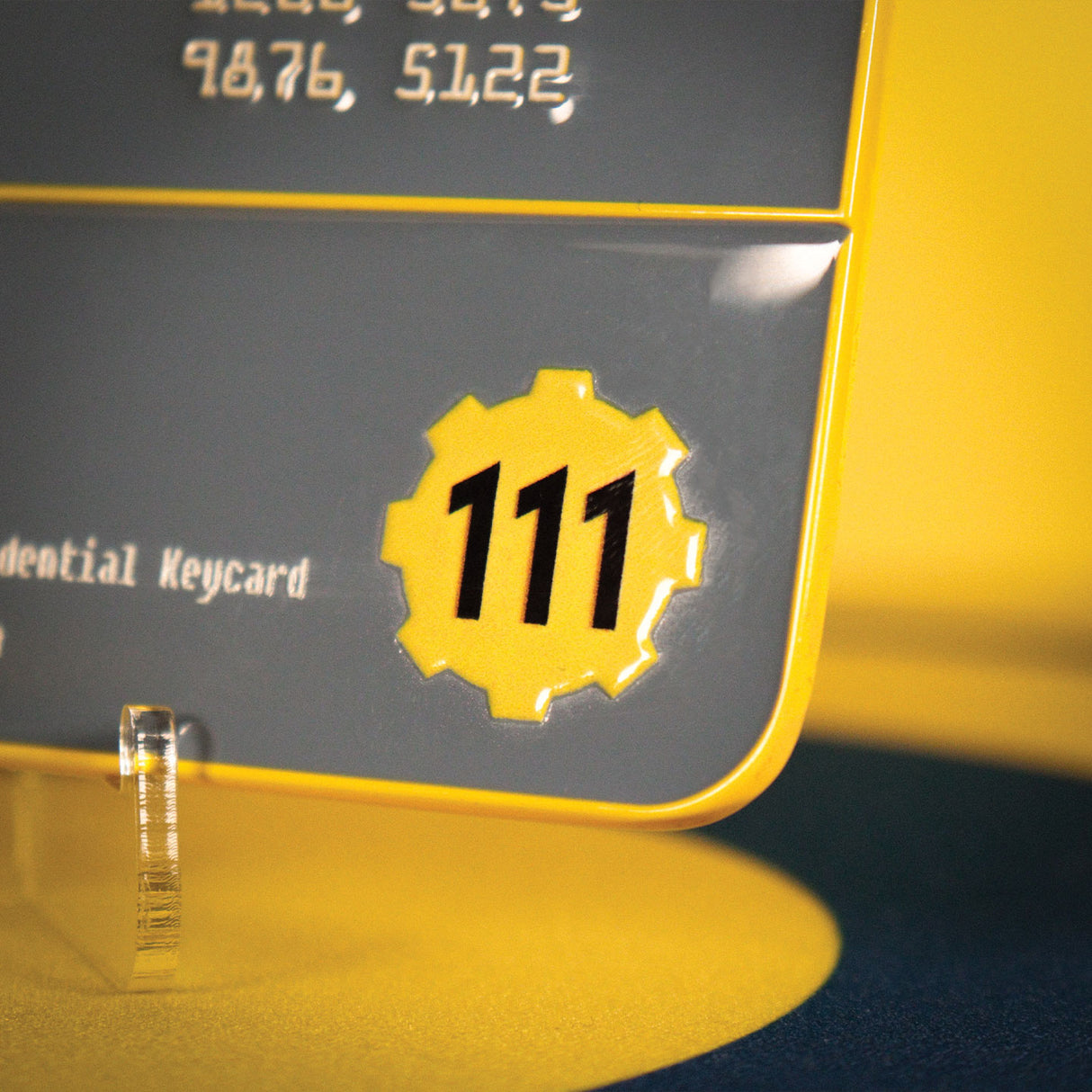 【予約商品】Fallout セキュリティキーカード Vault 111 Limited Edition レプリカ（シリアルナンバー入り）