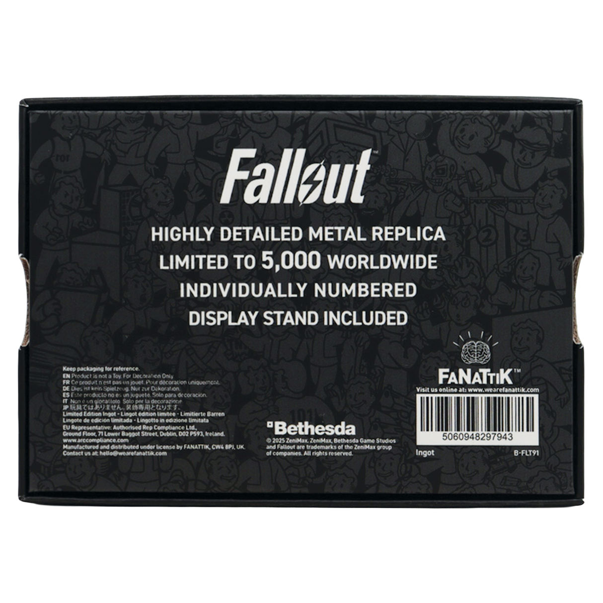 【予約商品】Fallout セキュリティキーカード Vault 111 Limited Edition レプリカ（シリアルナンバー入り）