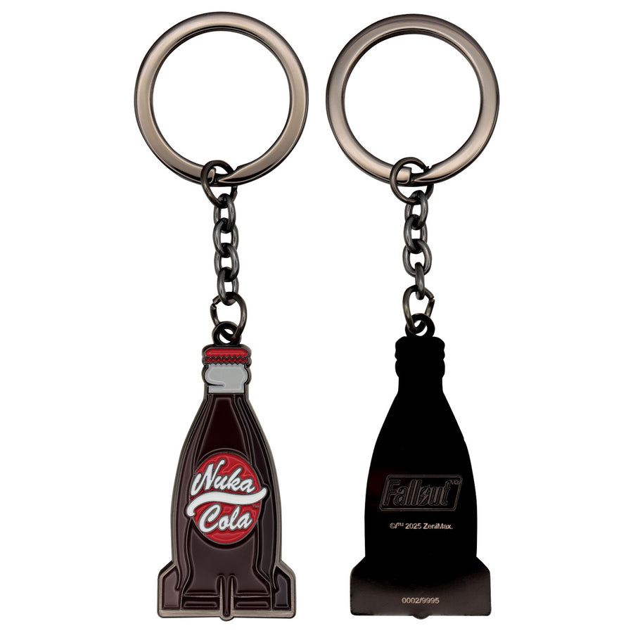 Fallout ヌカ・コーラ キーホルダー（シリアルナンバー入り）