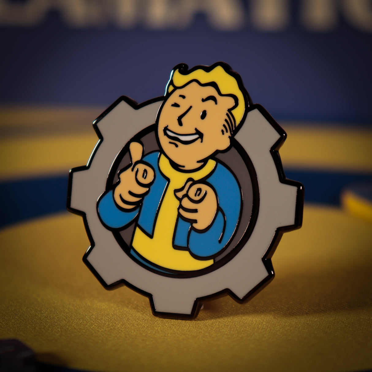 Fallout カリスマボーイ ピンバッジ（シリアルナンバー入り）