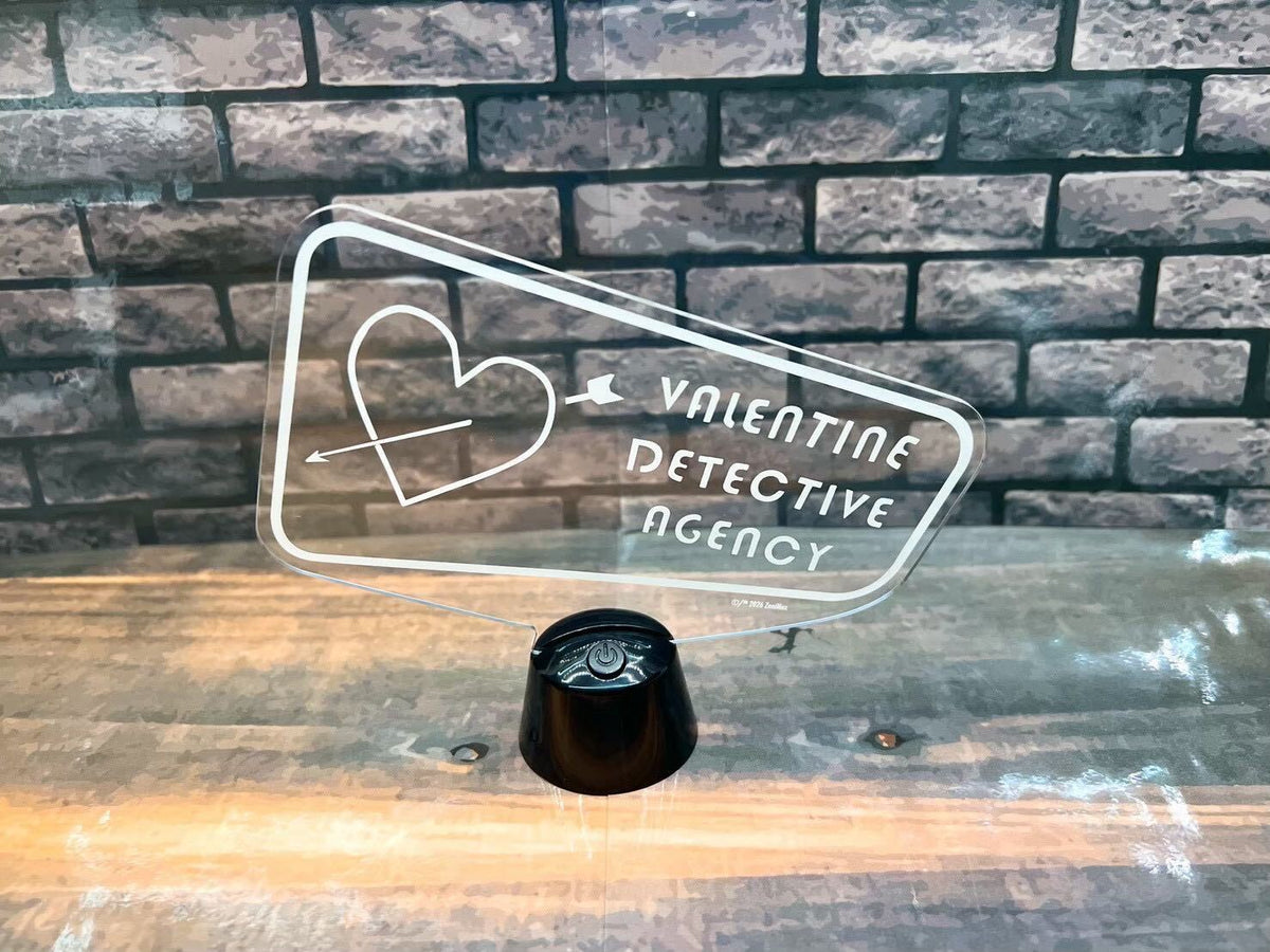 Fallout LEDアクリルスタンドライト（Valentine Detective Agency)