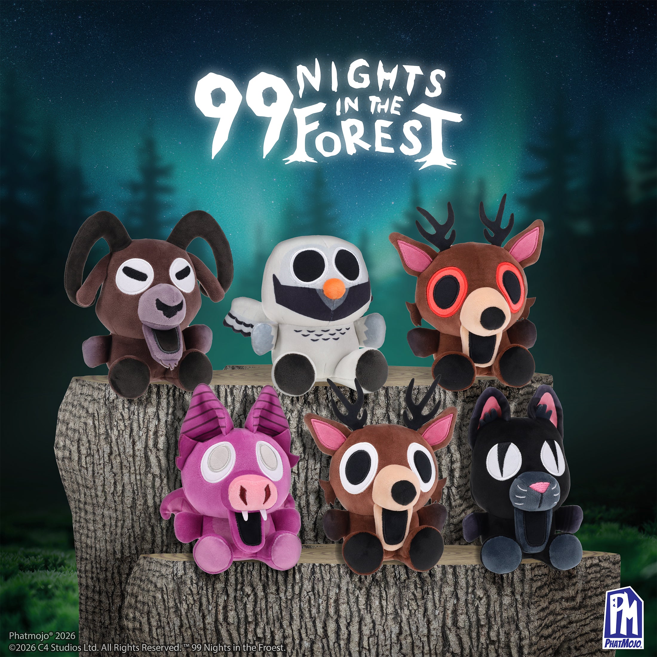 99 Nights in the Forest ブラインドミニぬいぐるみ – インフォレンズ