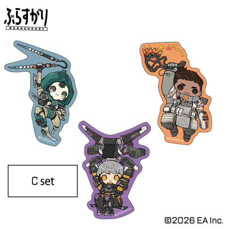 【予約商品】Apex Legends ぶらすがりダイカットステッカー（C/D）