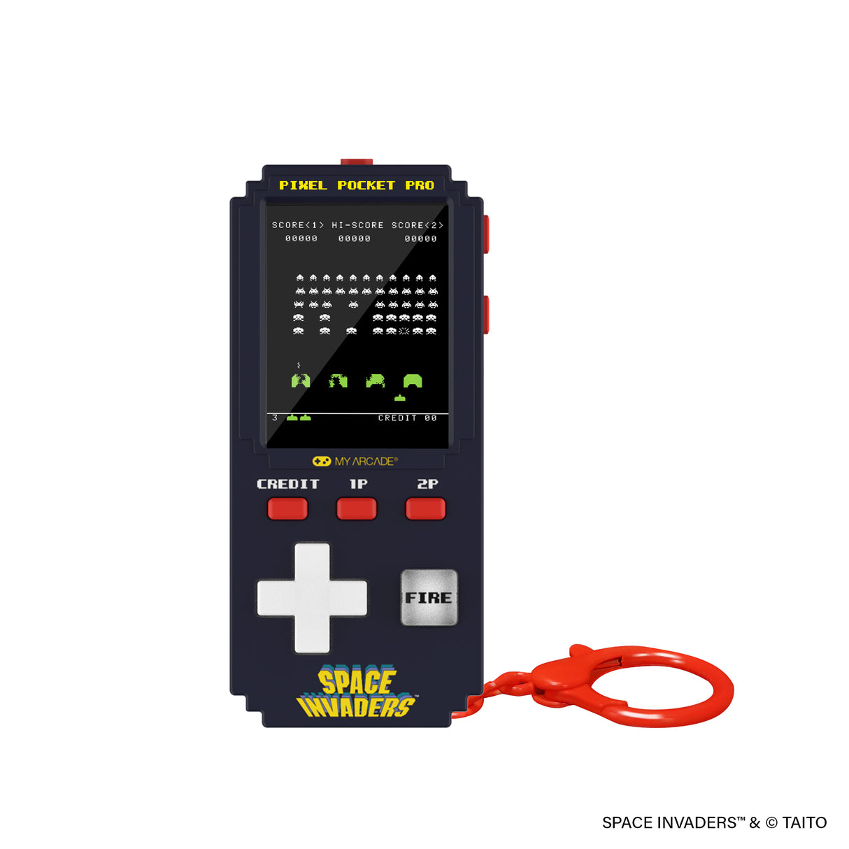 【予約商品】SPACE INVADERS ピクセルポケットプロ