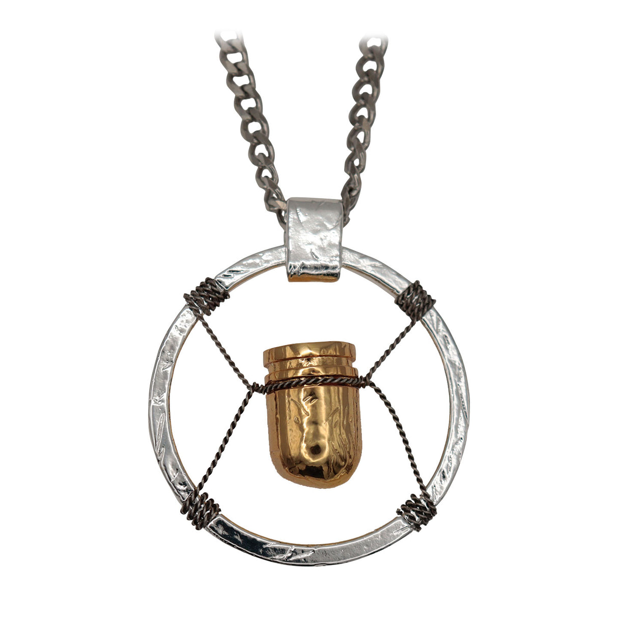 【予約商品】サイバーパンク2077 Vの弾丸ネックレス シルバーメッキver.