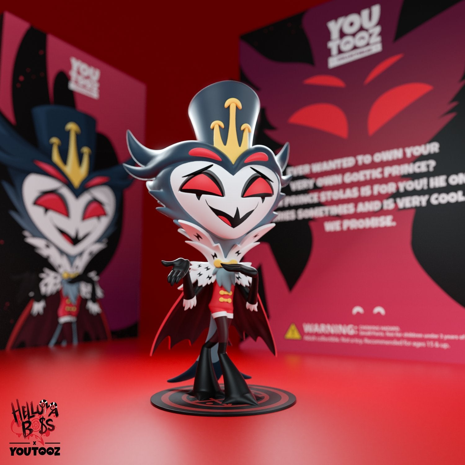Helluva boss ヘルヴァボス フィギュア ストラス ブリッツ セット 予約商品】Youtooz HELLUVA BOSS モニターフィギュア 2体セット