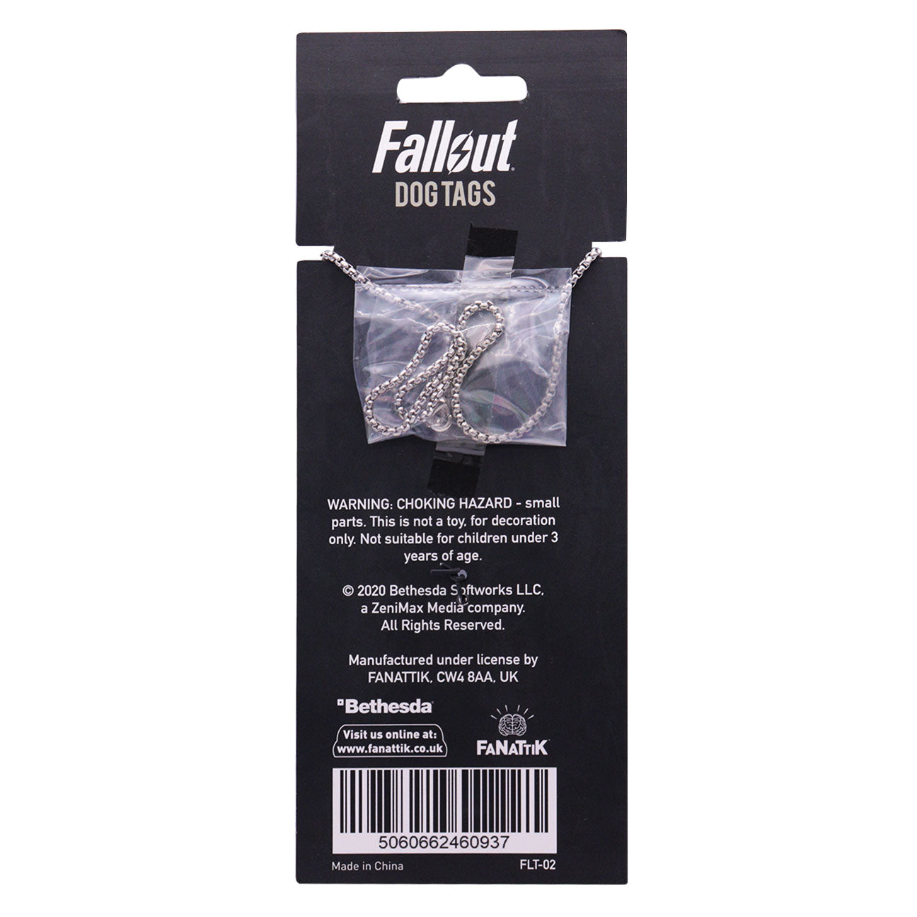Fallout メタルドッグタグ – インフォレンズ・ギークショップ