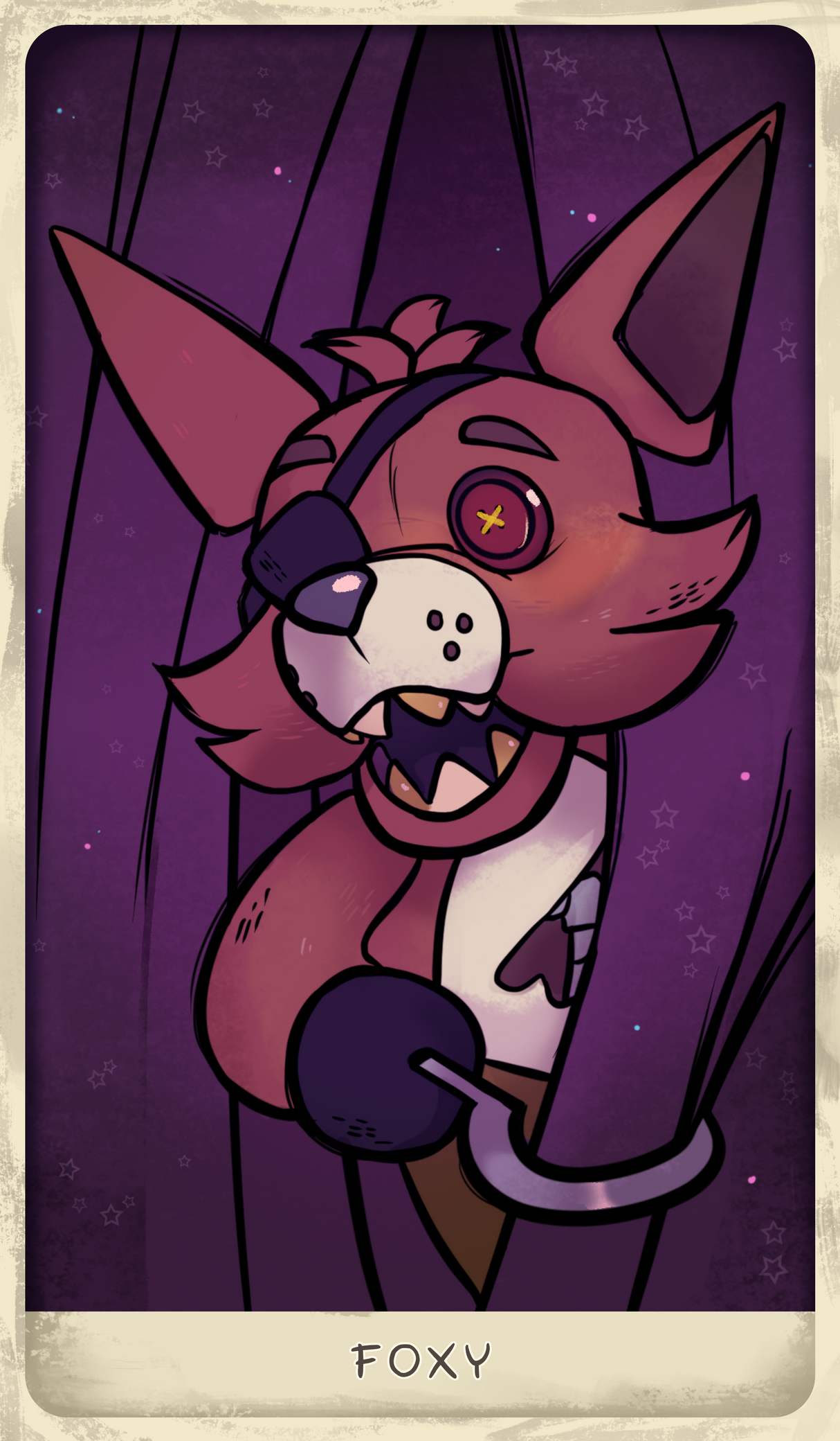 【イシイニキさん特典（直筆サイン入りクリアカード）付き】Five Nights at Freddy's Hexマグネットぬいぐるみ