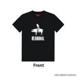 REANIMAL Bucket & The Pig Tシャツ（ブラック）