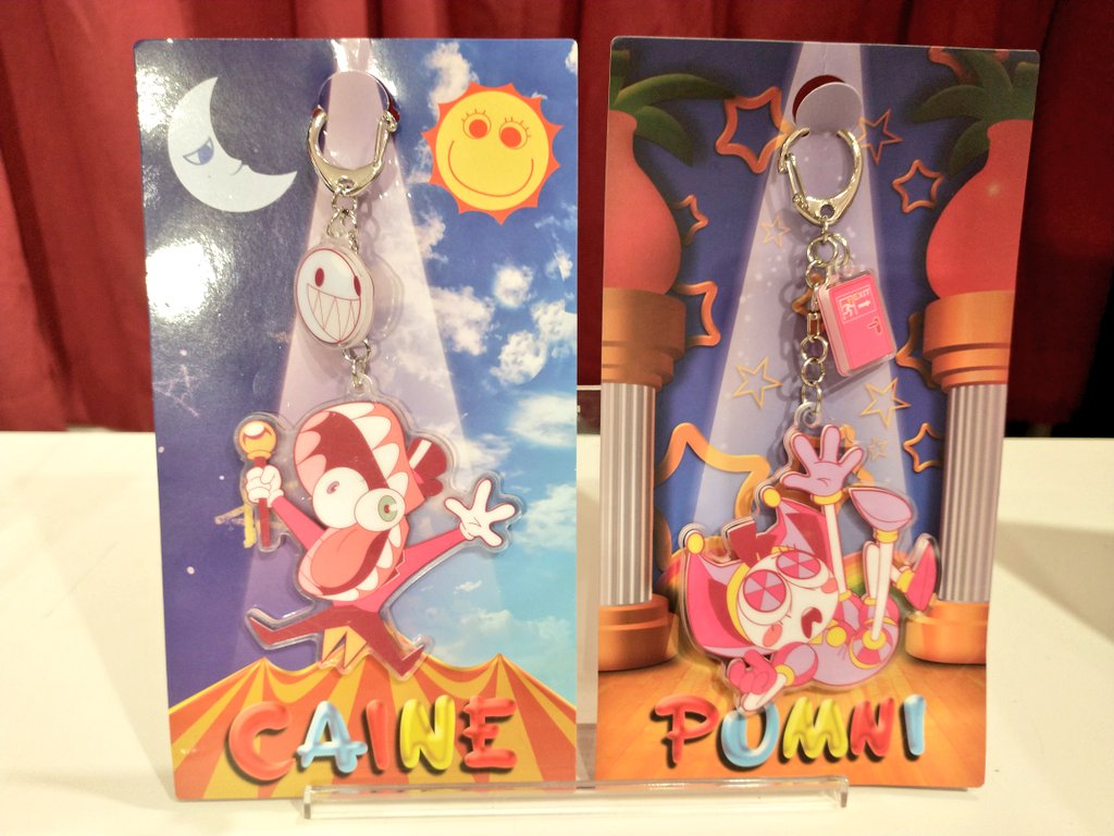 アメイジングデジタルサーカス キーホルダー – インフォレンズ・ギーク