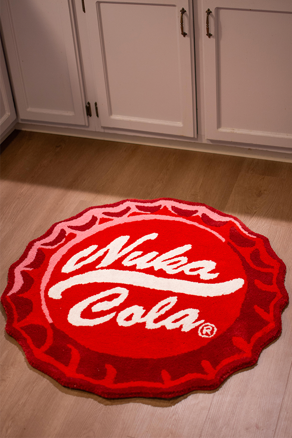 Fallout ヌカ・コーラ ボトルキャップ ラグ – インフォレンズ・ギーク