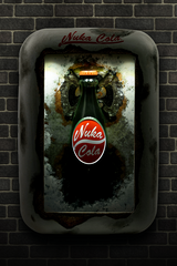 Fallout ヌカ・コーラ自販機 シャドーボックス