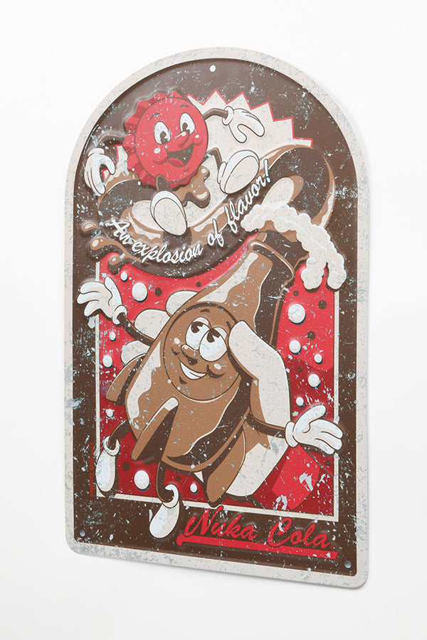Fallout ヌカ・コーラ ヴィンテージ メタルサイン – インフォレンズ