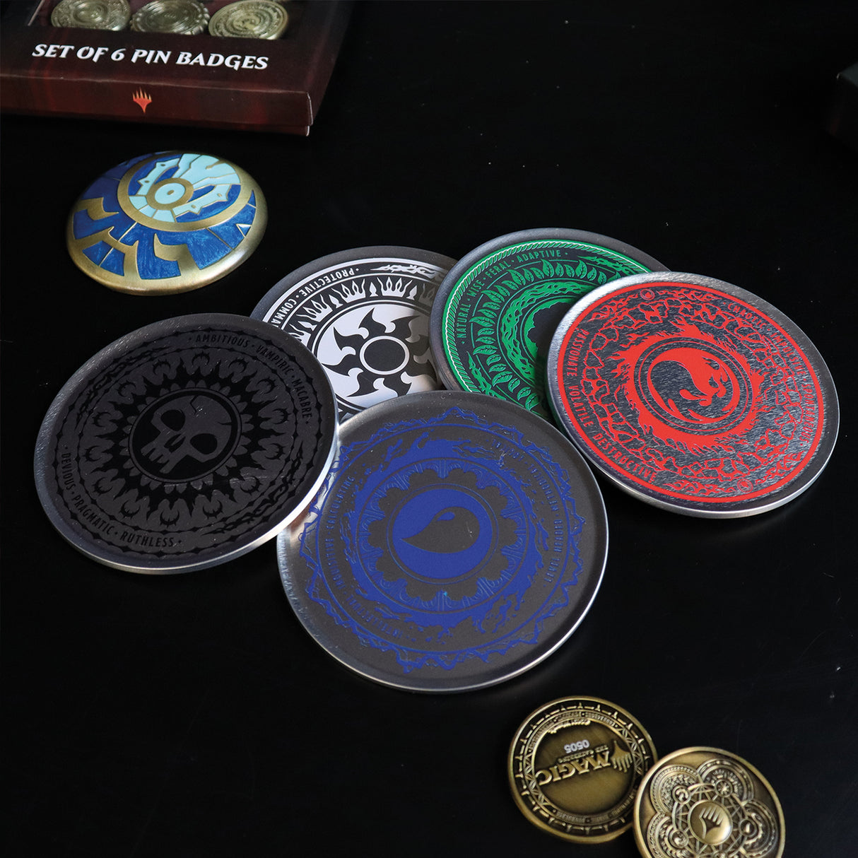 【予約商品】Magic: The Gathering メタルコースター 5枚セット