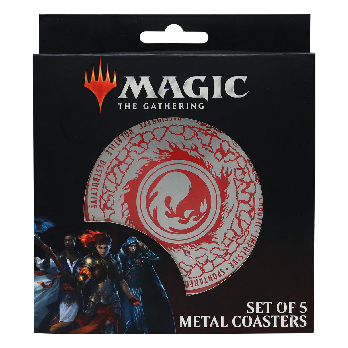 【予約商品】Magic: The Gathering メタルコースター 5枚セット