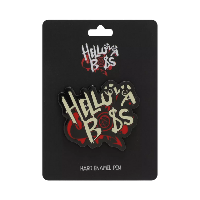 HELLUVA BOSS ロゴ蓄光ピンバッジ – インフォレンズ・ギークショップ HELLUVA BOSS ロゴ蓄光ピンバッジ – インフォレンズ・ギークショップ