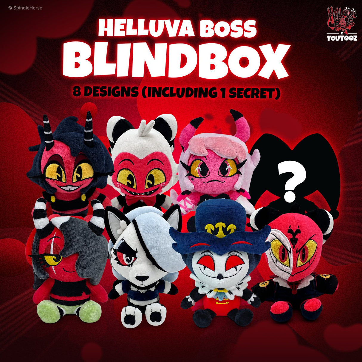 【予約商品】Youtooz HELLUVA BOSS ブラインドぬいぐるみ