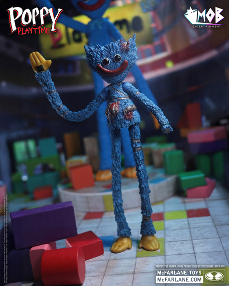 【予約商品】Poppy Playtime 7インチ アクションフィギュア シリーズ1 ハギーワギー（ダメージ）