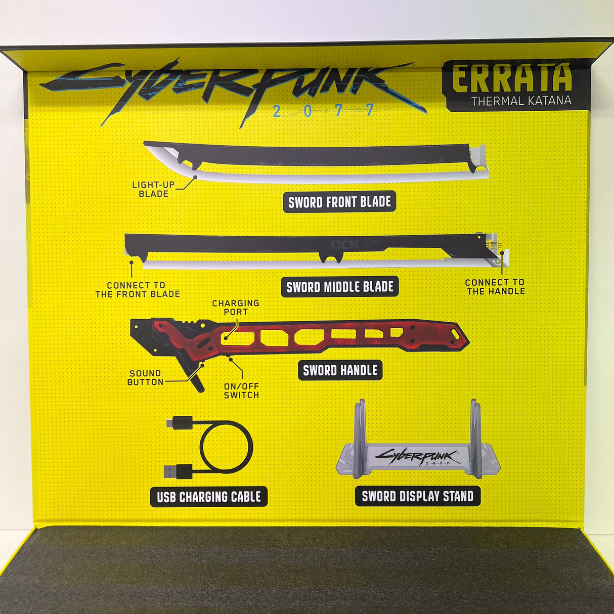 【予約商品】サイバーパンク2077 サーマルカタナ 「エラッタ」
