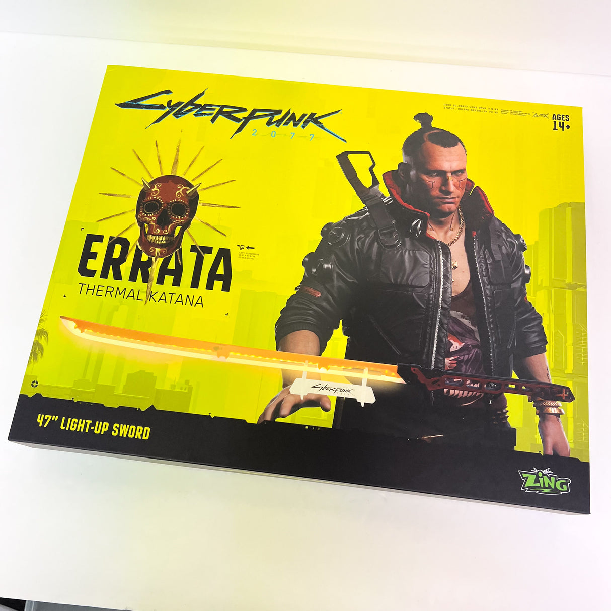 【予約商品】サイバーパンク2077 サーマルカタナ  「エラッタ」（ヴァレンティーノズ Ver.）