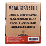 METAL GEAR SOLID 限定版 フォックスハウンド インゴッド（シリアルナンバー入り）