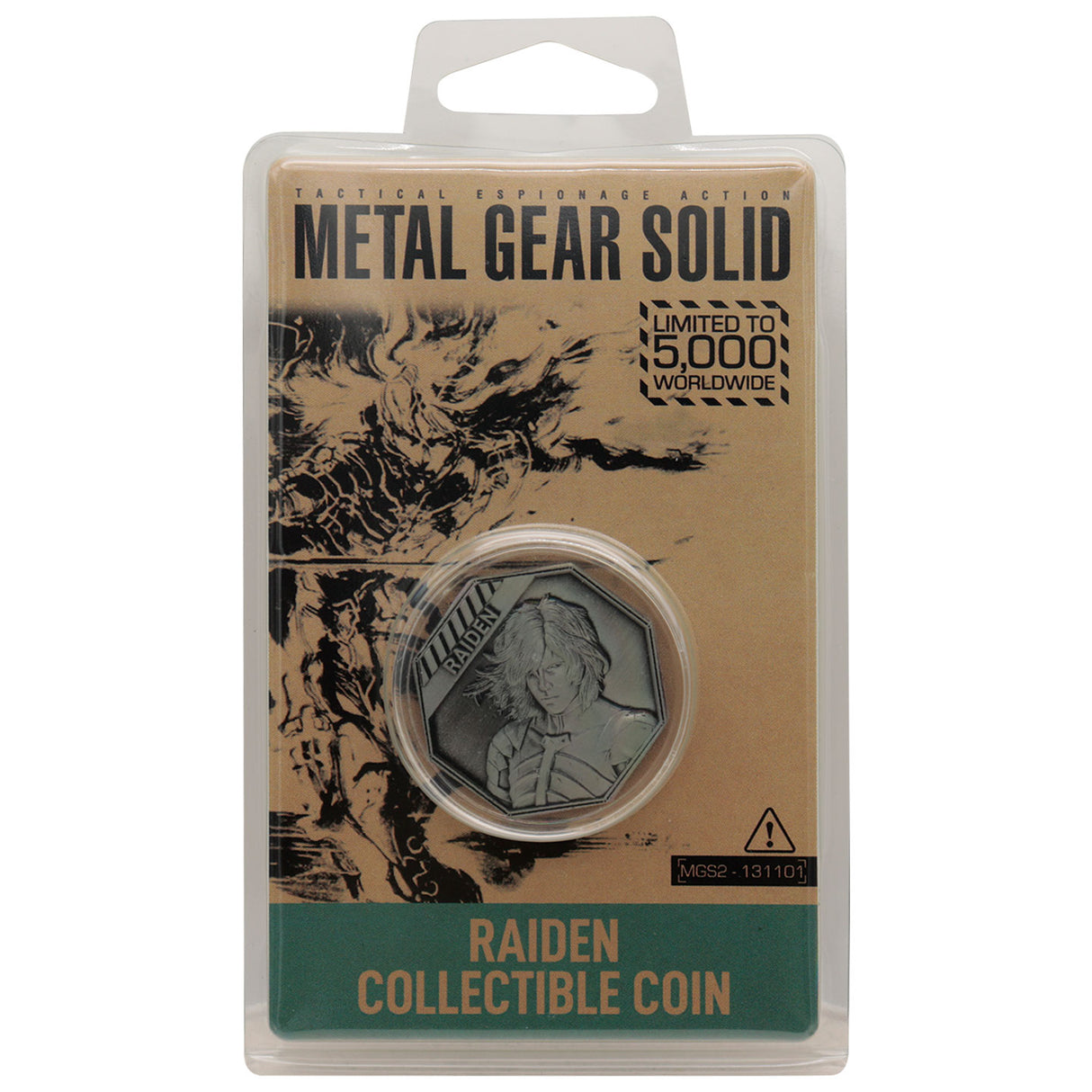 【予約商品】METAL GEAR SOLID 雷電 コイン（シリアルナンバー入り）