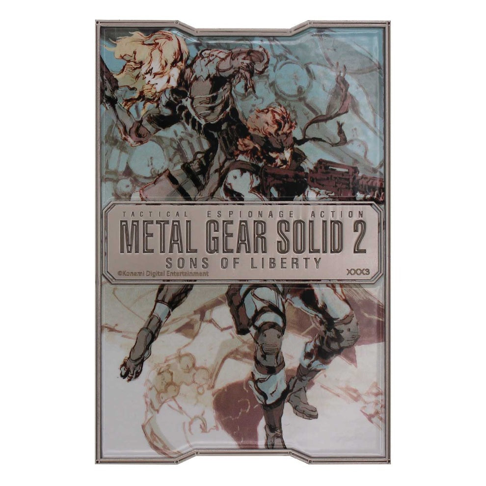 METAL GEAR SOLID 2 SONS OF LIBERTY 雷電 インゴット（シリアル