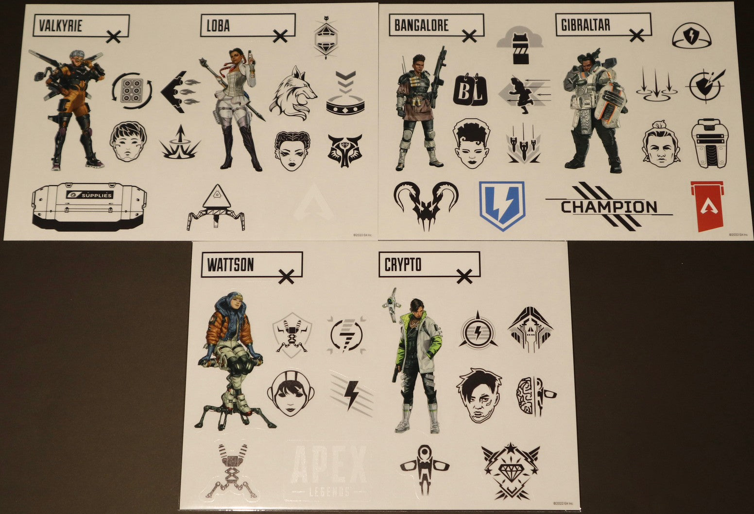 Apex Legends デカールステッカー – インフォレンズ・ギークショップ