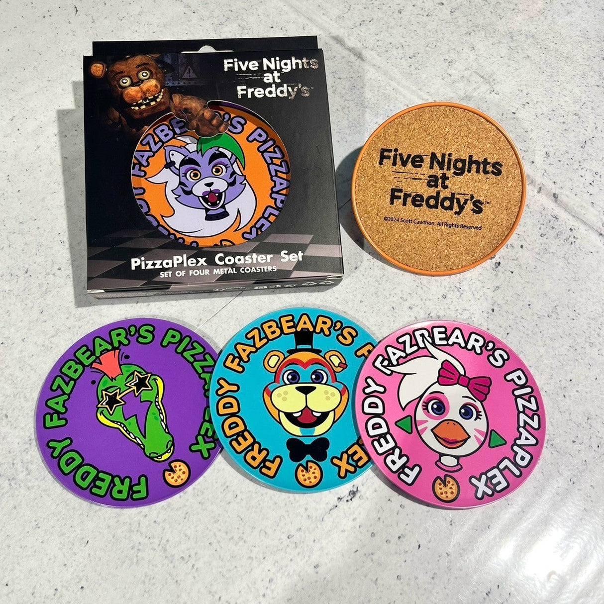 Five Nights at Freddy's Pizzaplex コースター（4枚入り）