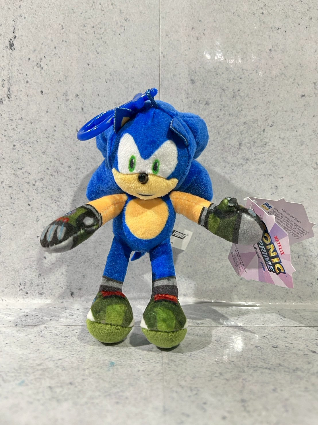 SONIC ぬいぐるみキーホルダー（ソニック）