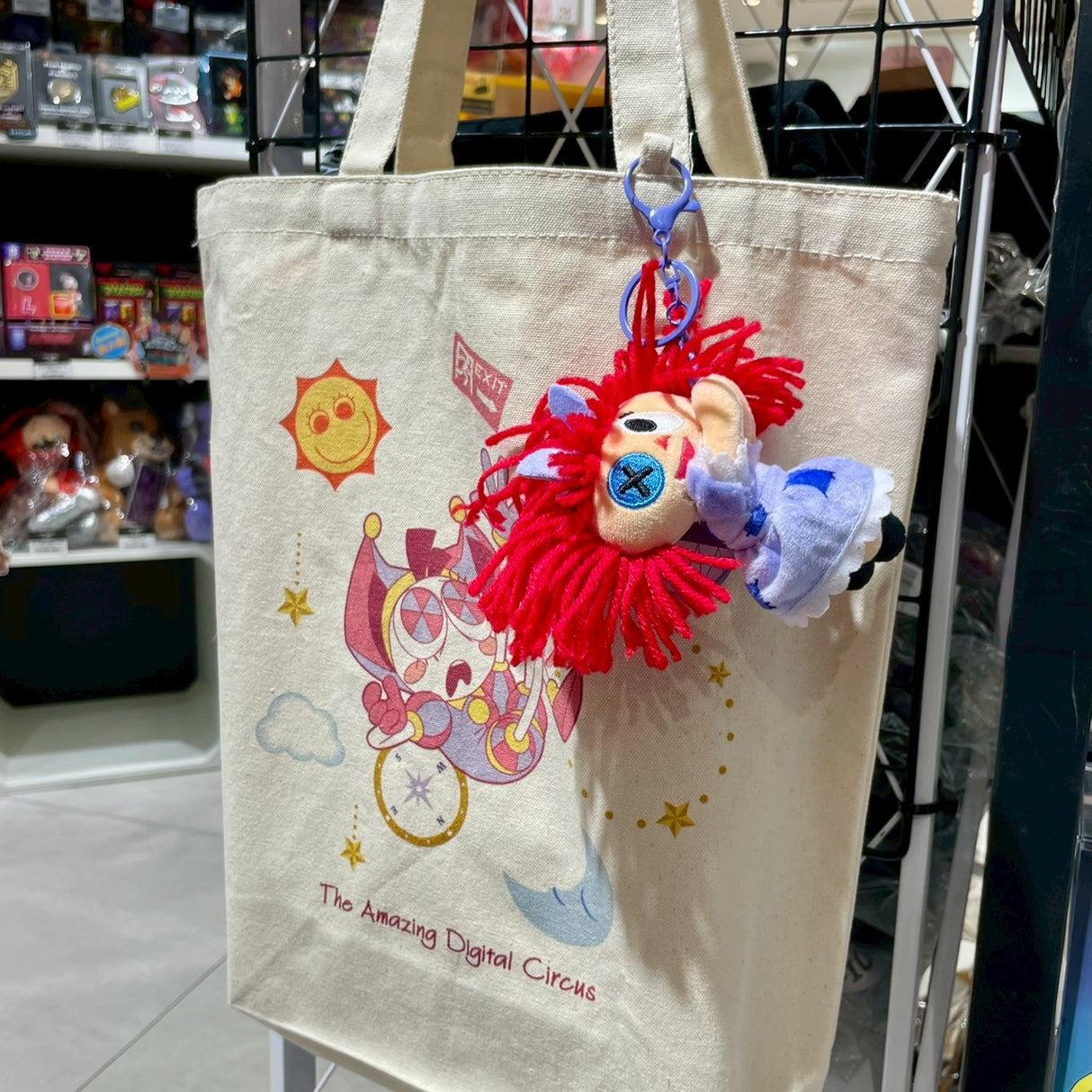 アメイジングデジタルサーカス ぬいぐるみキーホルダー（ラガタ）