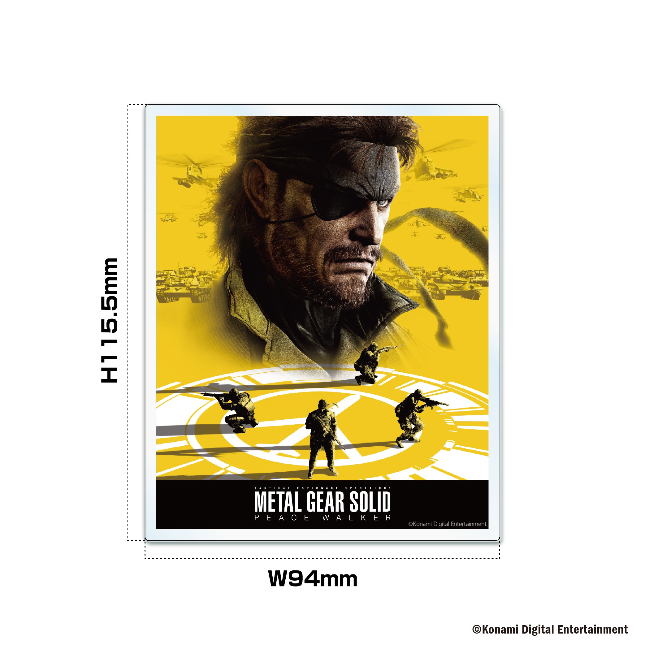 METAL GEAR SOLID PEACE WALKER アクリルブロック – インフォレンズ