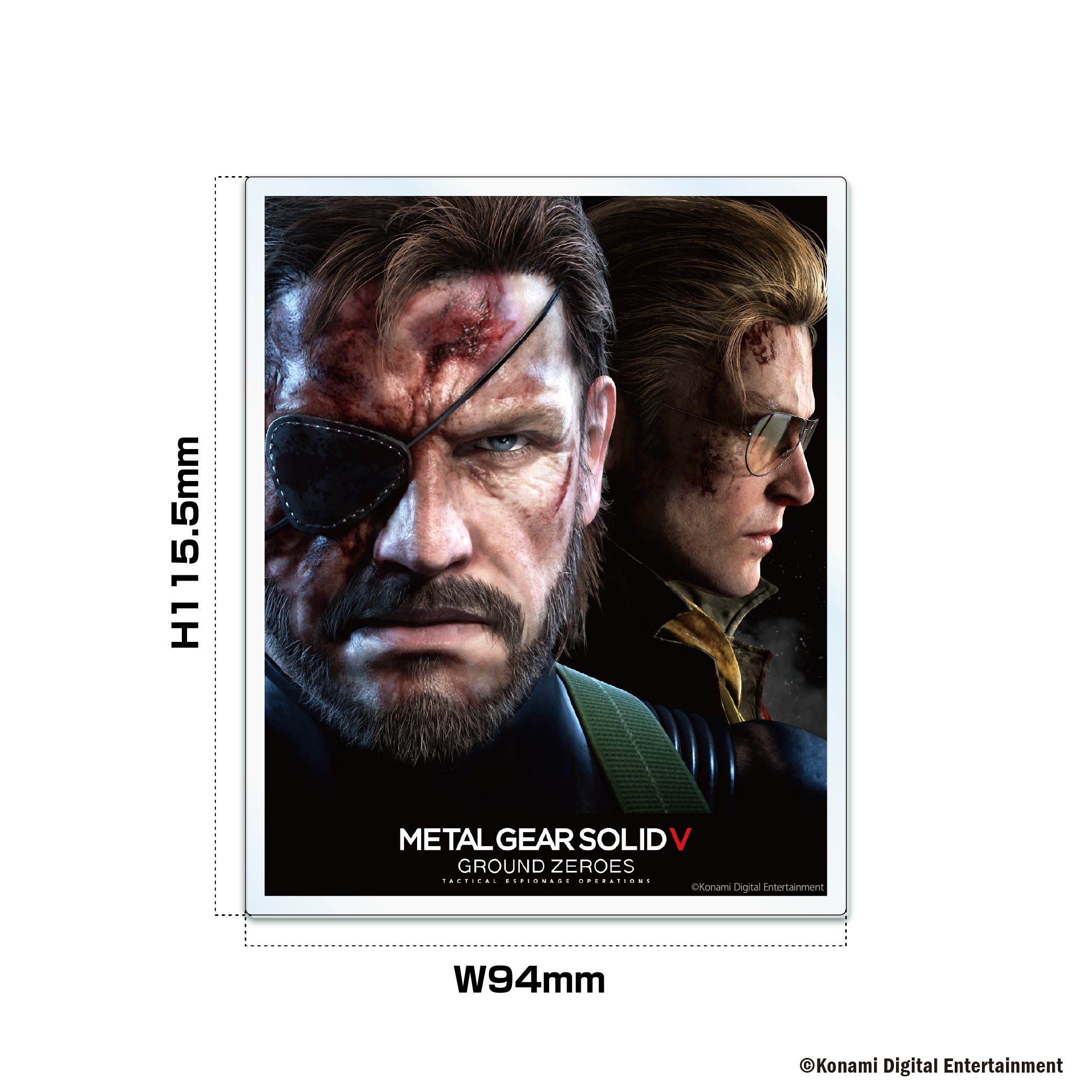 METAL GEAR SOLID V: GROUND ZEROES アクリルブロック – インフォ