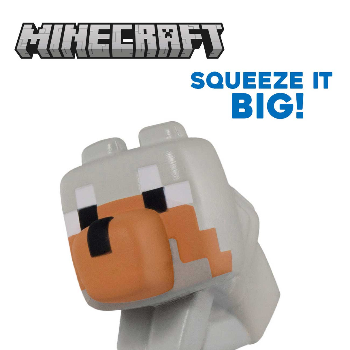 【予約商品】マインクラフト メガスクイッシュミー（オオカミ）