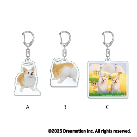 【予約商品】My Little Puppy アクリルキーホルダーA