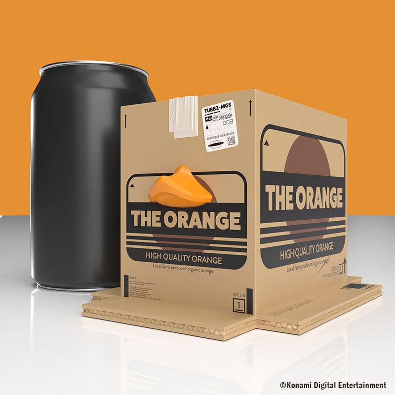 TUBBZ コスプレダック BOX METAL GEAR SOLID （オレンジのダンボール箱）