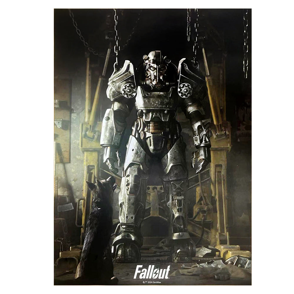 Fallout リトグラフ（POWER ARMOR）