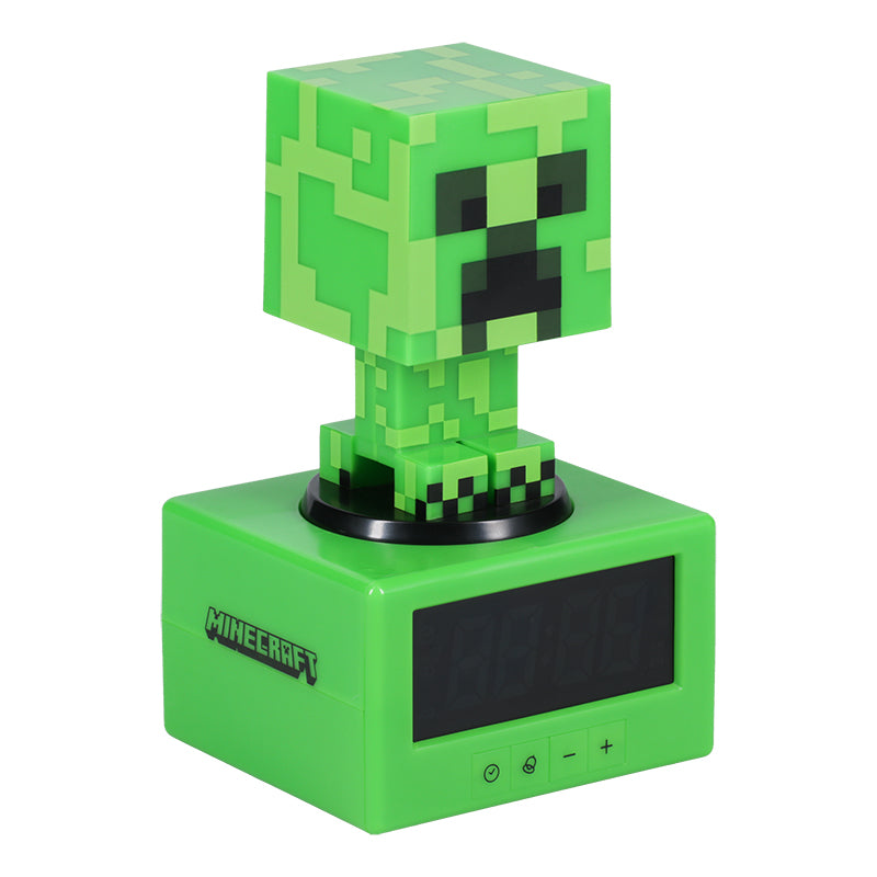 マインクラフト クリーパー目覚まし時計ライト – インフォレンズ