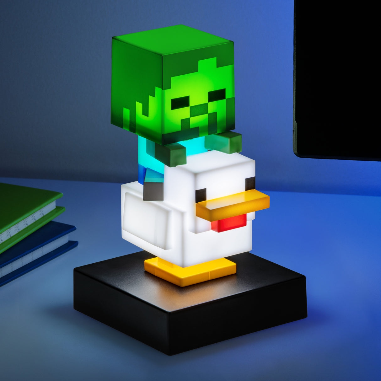 【予約商品】マインクラフト フィギュアライト（チキンジョッキー）