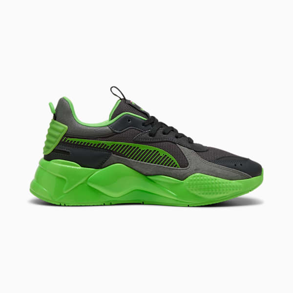 ユニセックス PUMA x TMNT RS-X スニーカー PUMA Black-Leafy Green