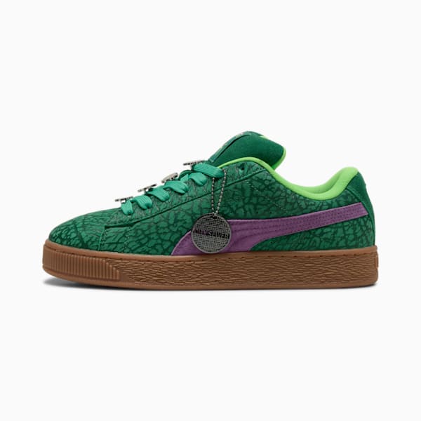 ユニセックス PUMA x TMNT スウェード XL スニーカー Vine-Gum