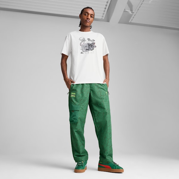 メンズ PUMA x TMNT リラックス グラフィック 半袖 Tシャツ PUMA White