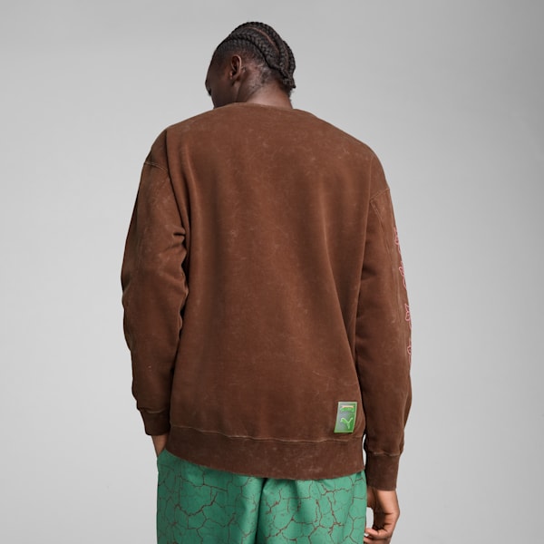 メンズ PUMA x TMNT リラックス グラフィック クルー スウェット